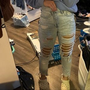 ae mom jeans